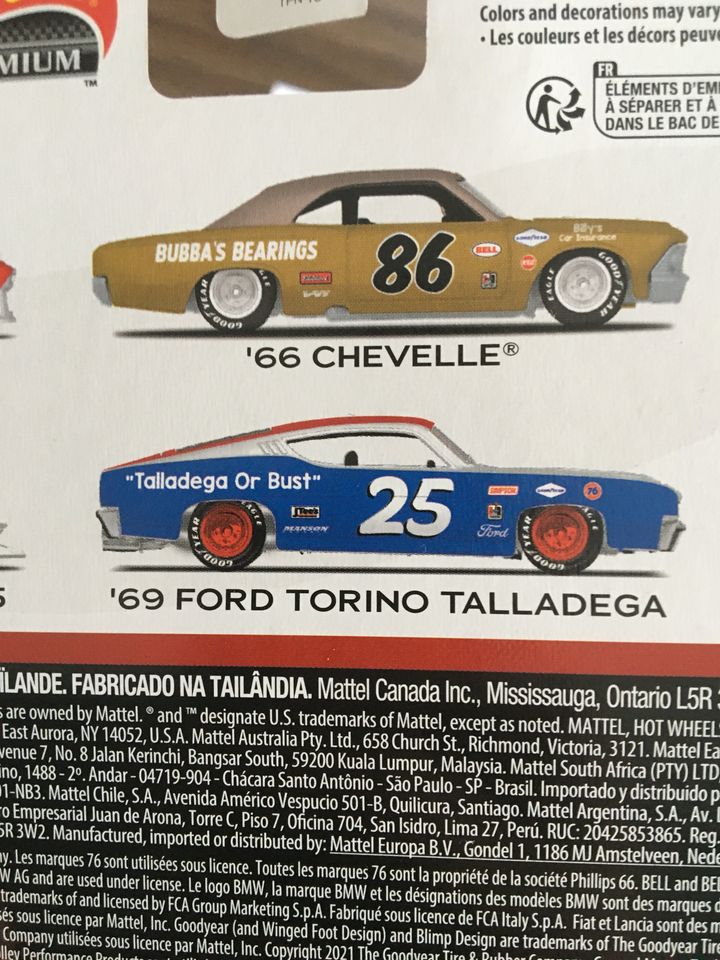 '69 Ford Torino Talladega/'66 Chevelle