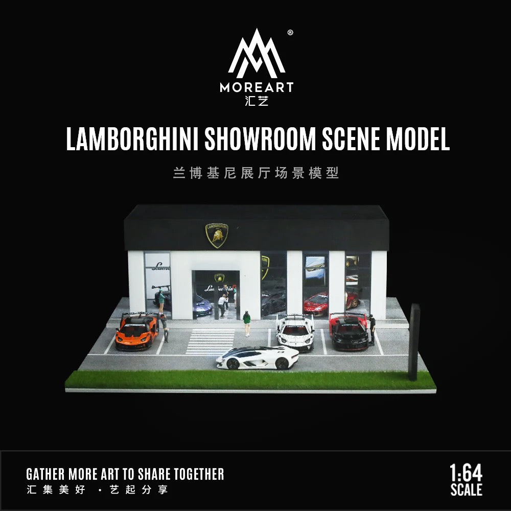 Lamborghini Showroom Scene Model