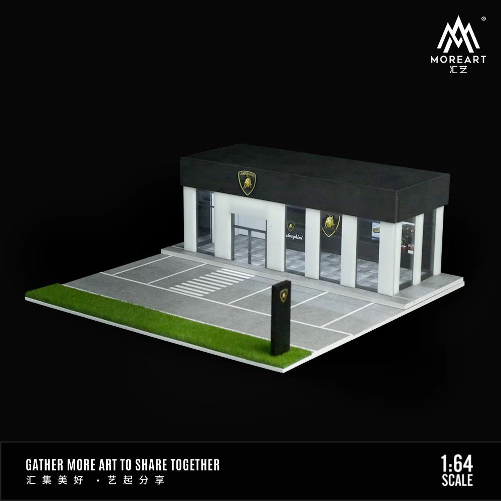 Lamborghini Showroom Scene Model