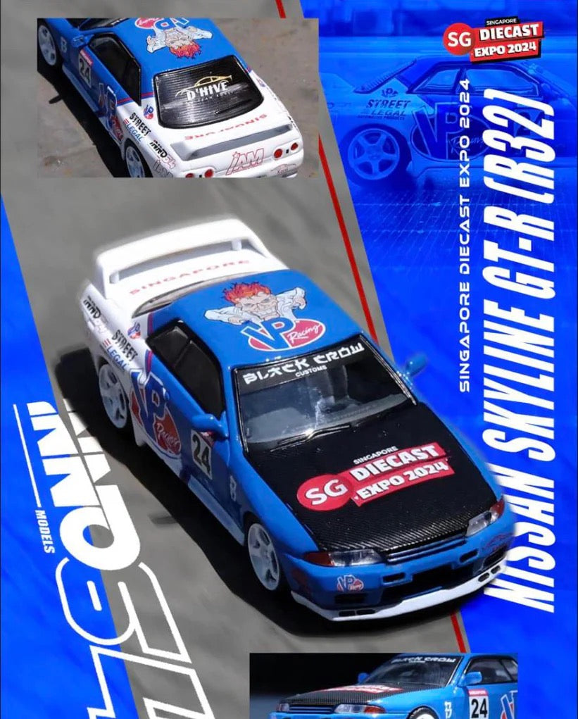 Nissan Skyline GT-R (R32) Singapore Diecast Expo 2024