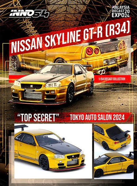 Nissan Skyline GT-R (R34) “Top Secret” Tokyo Auto Salon 2024