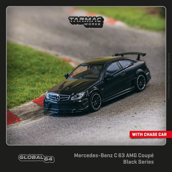Mercedes-Benz C63 AMG Coupe Black Series in Matte Black