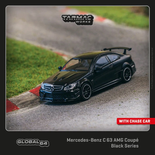 Mercedes-Benz C63 AMG Coupe Black Series in Matte Black