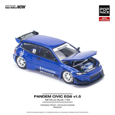 Pandem Civic EG6 V1.5 Metallic Blue