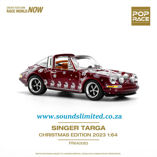 Singer Targa Christmas Edition 2023 Red