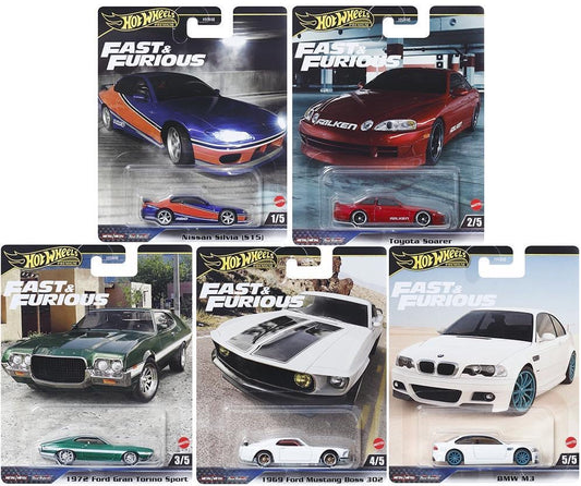 2024 Hot Wheels Fast and Furious Release F Set