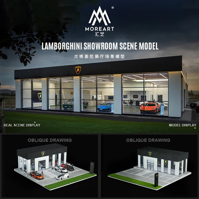 Lamborghini Showroom Scene Model