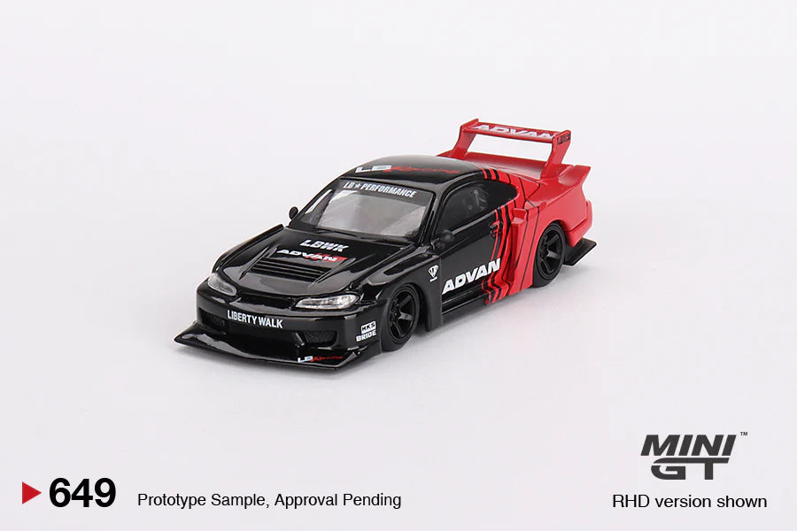 Nissan LB-Super Silhouette S15 Silvia Advan  RHD Blister Pack